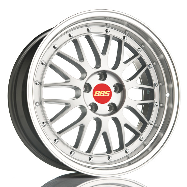 885 LeMans Silver 8.5x19 5x112 35