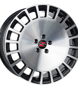 Barzetta Glorioso Black Polished 8.5x20 5x108 40