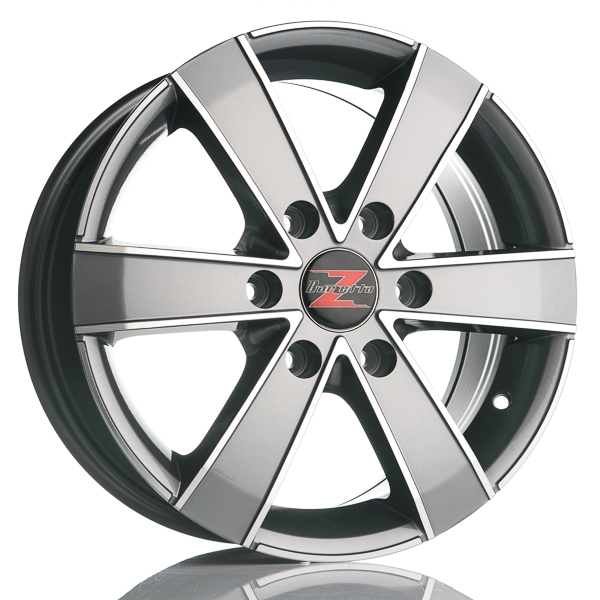 Barzetta Toro TitaniumPolish Pakettiautoihin 7x17 6x130 55