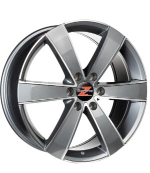 Barzetta Toro Titaniumpolish Pakettiautoihin 8.5x20 6x130 55
