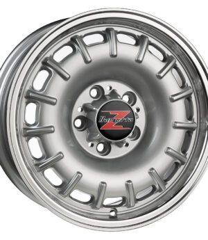 Barzetta Baroque Silver Polished Lip 7x15 5x112 23