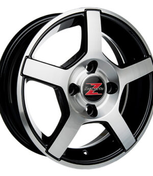 Barzetta Carrello Black Polished 4.5x13 4x100 30