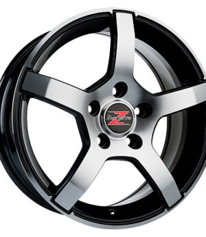 Barzetta Inverno Black Polished 6x15 4x100 40
