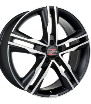 Barzetta Cavallo BlackPolish Pakettiautoihin 8x20 5x120 48