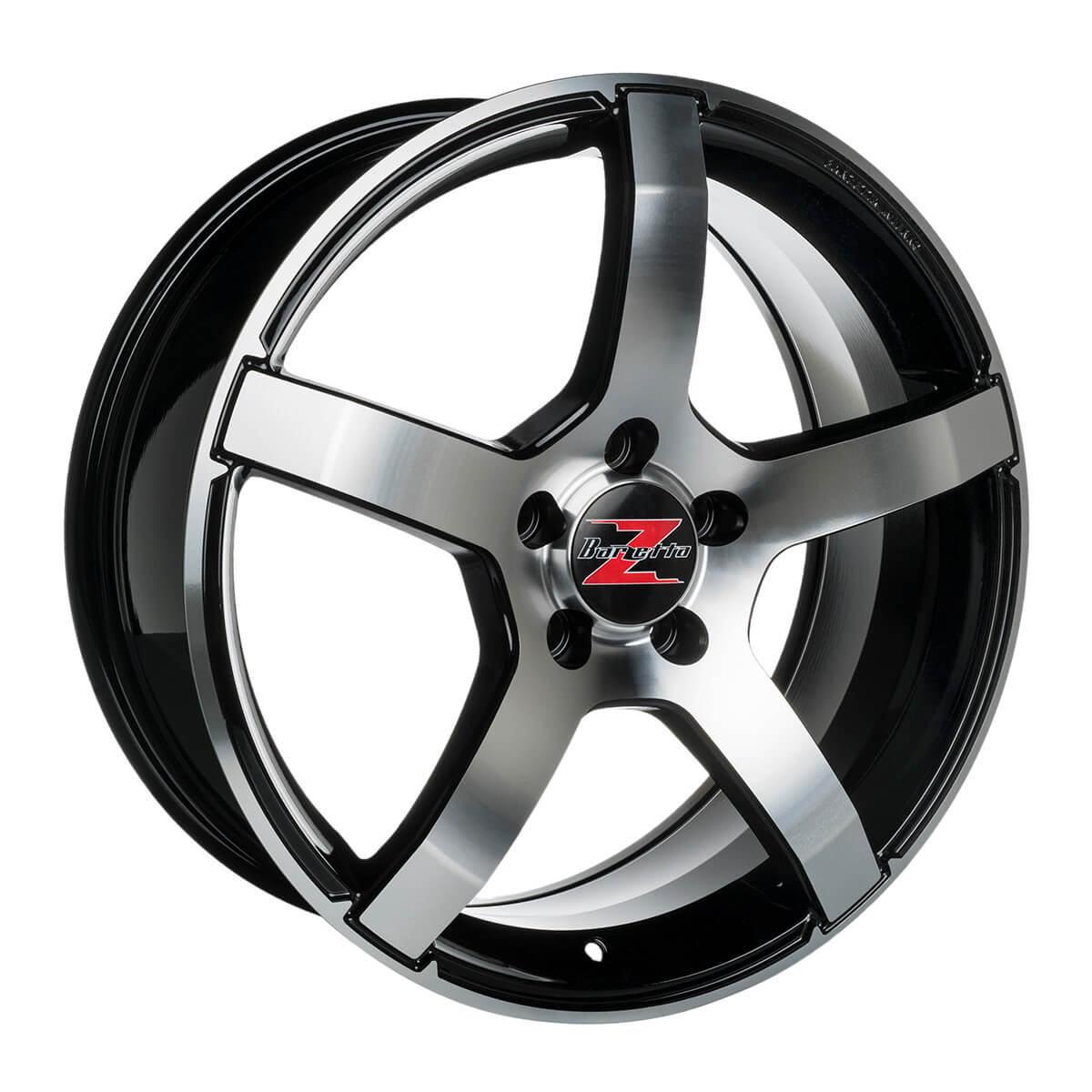 Barzetta Inverno Black Polished 7.5x18 5x112 45