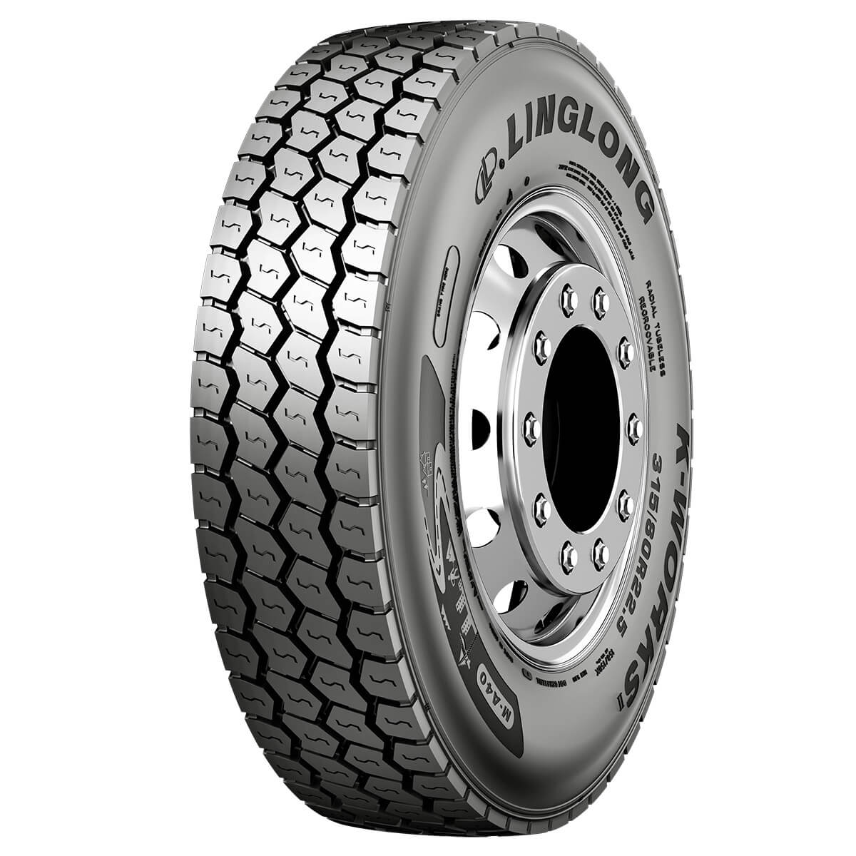 Linglong M-A40 kuorma-autoon 3PMSF 315/80-22.5 158 K